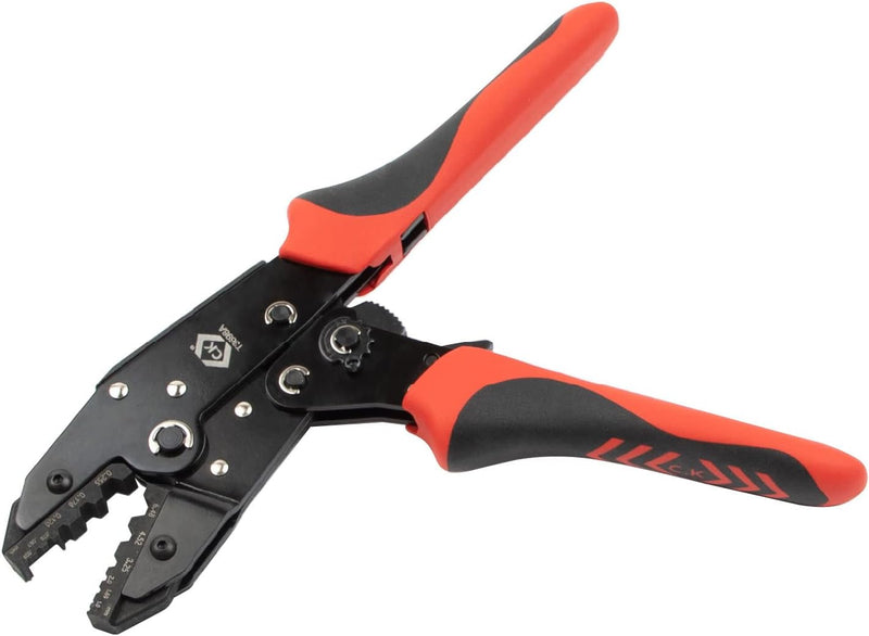 CK Tools T3698A Ratchet Crimping Pliers For Coax, BNC & TNC Connectors