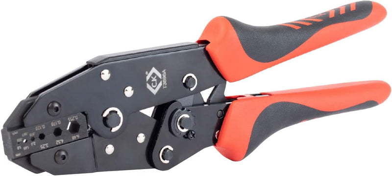 CK Tools T3698A Ratchet Crimping Pliers For Coax, BNC & TNC Connectors