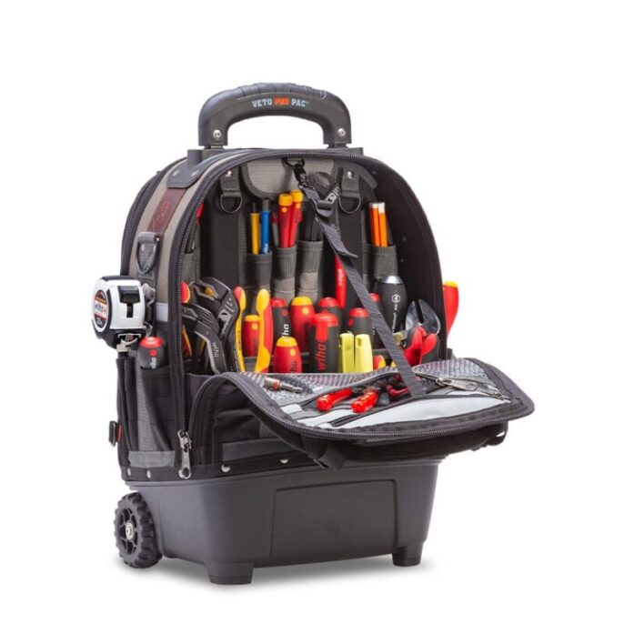 AX3560 Veto Pro Pac TECH PAC WHEELER Backpack Rolling Tool Bag
