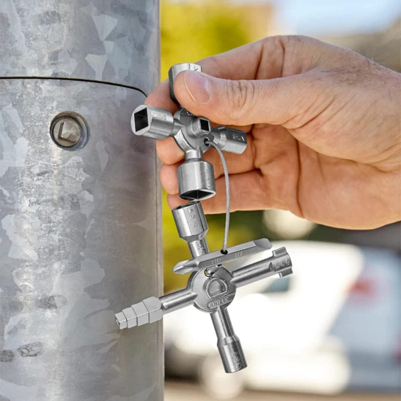 Knipex 00 11 01 TwinKey® Universal Utility Control Cabinet Key