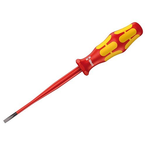 Wera Kraftform 006442 5.5x125mm 160iS VDE Insulated Slimline Slotted Screwdriver