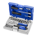 Expert By Facom E194672 1/4"Dr 34pce Metric Socket Accessory Set