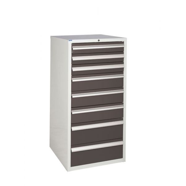 Euroslide EUC1206075X Euroslide Cabinet with 8 Drawers (1200 x 600 x 750mm)
