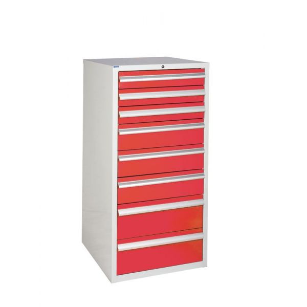 Euroslide EUC1206075X Euroslide Cabinet with 8 Drawers (1200 x 600 x 750mm)