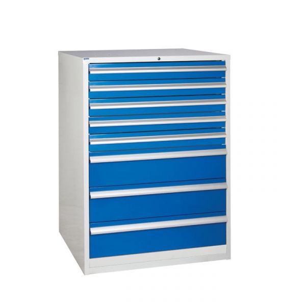 Euroslide EUC1209075W Cabinet with 8 Drawers (1200 x 900 x 750mm)