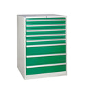 Euroslide EUC1209065W Cabinet with 8 Drawers (1200 x 900 x 650mm)