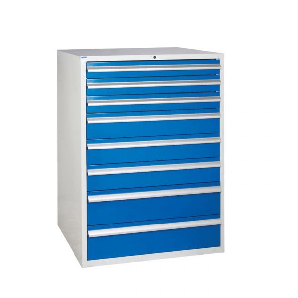 Euroslide EUC1209075X Cabinet with 8 Drawers (1200 x 900 x 750mm)