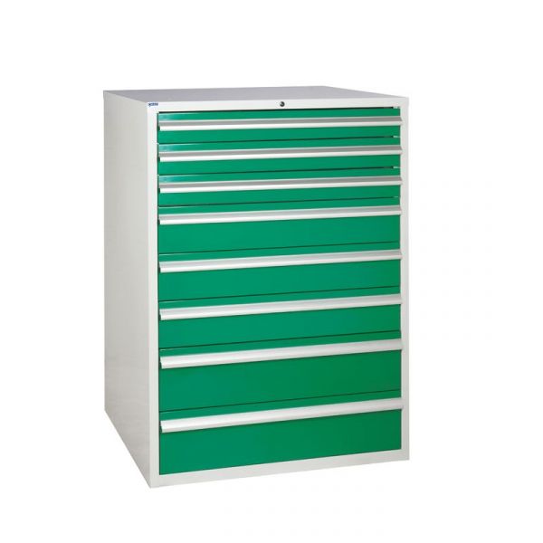 Euroslide EUC1209075X Cabinet with 8 Drawers (1200 x 900 x 750mm)