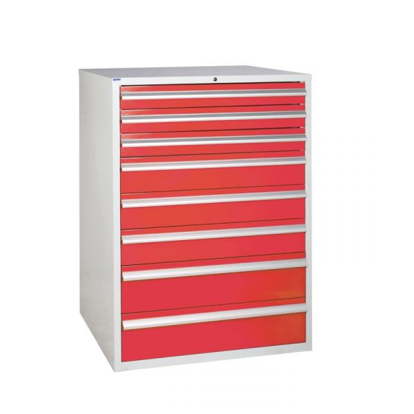 Euroslide EUC1209075X Cabinet with 8 Drawers (1200 x 900 x 750mm)