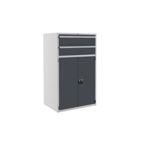 Euroslide EUC15090653 Cabinet with 2 Drawers (1200 x 900 x 650mm)