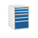 Euroslide EUC18260756 Cabinet with 5 Drawers (825 x 600 x 750mm)