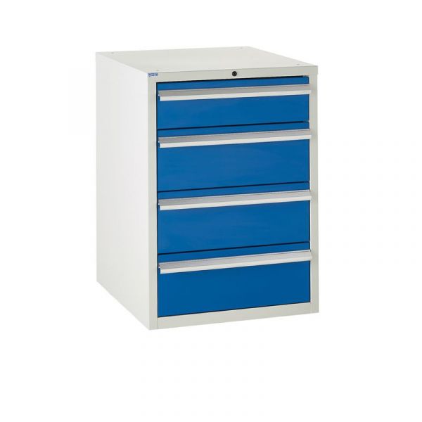 Euroslide EUC1826065A Cabinet with 4 Drawers (825 x 600 x 650mm)