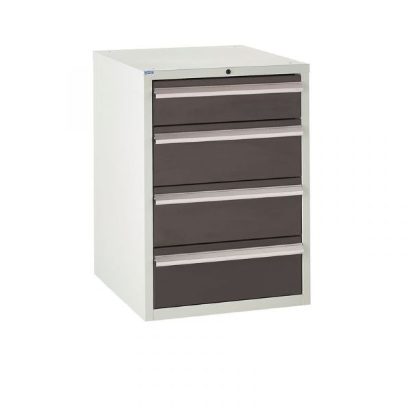 Euroslide EUC1826075A Cabinet with 4 Drawers (825 x 600 x 750mm)