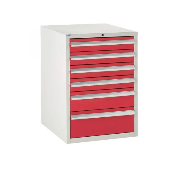 Euroslide EUC1826075E Cabinet with 6 Drawers (825 x 600 x 750mm)