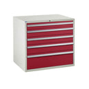 Euroslide EUC18290654 Cabinet with 5 Drawers (825 x 900 x 650mm)