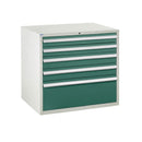Euroslide EUC18290658 Cabinet with 5 Drawers (825 x 900 x 650mm)