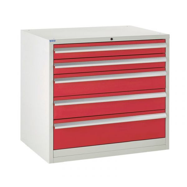 Euroslide EUC18290755 Cabinet with 5 Drawers (825 x 900 x 750mm)