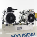 Hyundai HY275100 100 Litre Silent Air Compressor 1500W 2hp 145PSI Electric Oil-free
