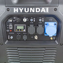 Hyundai HY6500SEi 6600W/6.6kW Remote Electric Start Petrol Portable Inverter Generator