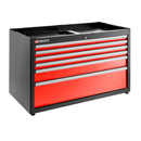 Facom JLS3-MBD6T JETLINE+ RED 6 Drawer WIDE 6+ Mod Base Unit