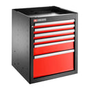 Facom JLS3-MBS6T JETLINE+ RED 6 Drawer 3 Mod Base Unit