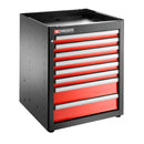 Facom JLS3-MBS8T JETLINE+ RED 8 Drawer 3 Mod Base Unit