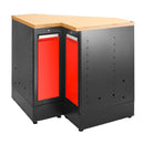 Facom JLS3-MBSCSW JETLINE+ RED Wooden Worktop Corner Unit