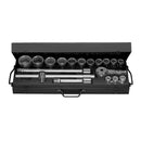 Facom K.437E 3/4"Dr 18pce Metric 19-55mm Hexagon (6-Point) Socket Set