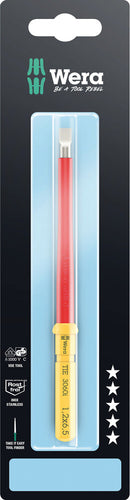 Wera 006575 Kraftform Kompakt VDE 3060 i Take it easy, stainless steel, 0.4 x 2.5 x 157 mm