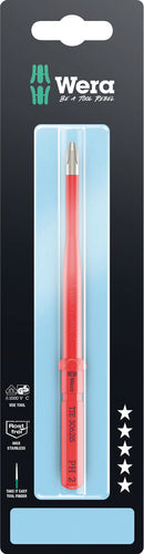 Wera 006581 Kraftform Kompakt VDE 3062 iS Take it easy, stainless steel, PH 2 x 157 mm