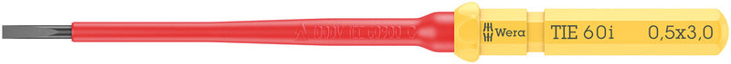 Wera 006501 Kraftform Kompakt VDE 60 i Take it easy, 0.5 x 3 x 157 mm