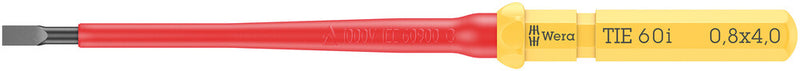Wera 006503 Kraftform Kompakt VDE 60 i Take it easy, 0.8 x 4 x 157 mm