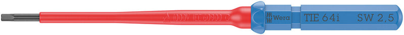 Wera 006518 Kraftform Kompakt VDE 64 i Take it easy, 2.5 x 157 mm