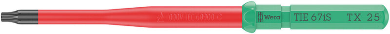 Wera 006542 Kraftform Kompakt VDE 67 iS TORX® Take it easy, TX 25 x 157 mm