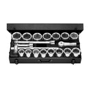 Facom M.431E 1"Dr 19pce Metric 46-82mm Hexagon (6-Point) Socket Set