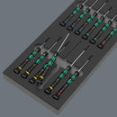 Wera 150107 13pc 9716 Foam insert Kraftform Micro Precision Screwdriver Set 2