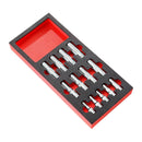 Facom MODM.HLA 3/8" & 1/2"Dr 13pce Metric 7-19mm Hexagon (6-Point) Socket Set