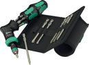 Wera 051536 13pc Kraftform Kompakt Pistol RA-R 2 Ratchet Bit Screwdriver