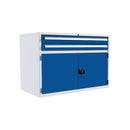 Euroslide EUC18212652 2 Drawer & Cupboard (825 x 1200 x 650mm)