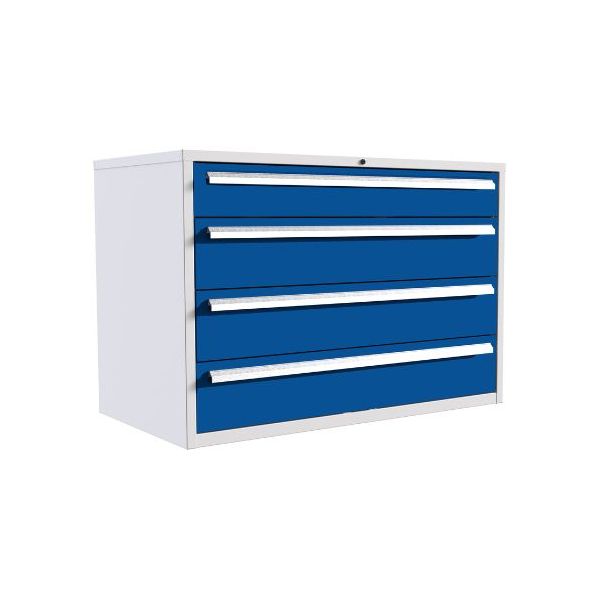 Euroslide EUC1821265A 4 Drawer Cabinet (825 x 1200 x 650mm)