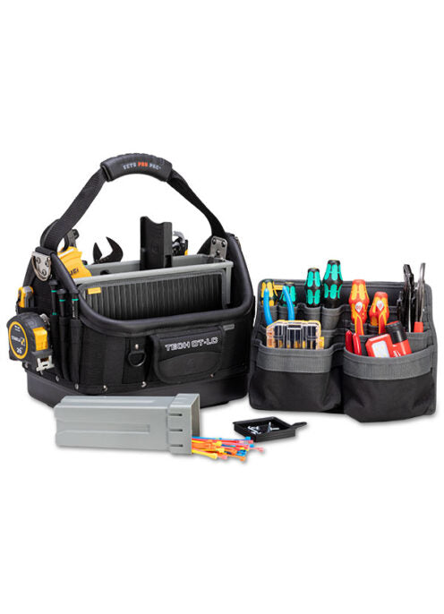 AX3677 Veto Pro Pac TECH OT-LC BLACKOUT Large Open Tote Technician Tool Bag