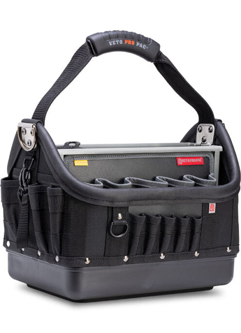AX3677 Veto Pro Pac TECH OT-LC BLACKOUT Large Open Tote Technician Tool Bag
