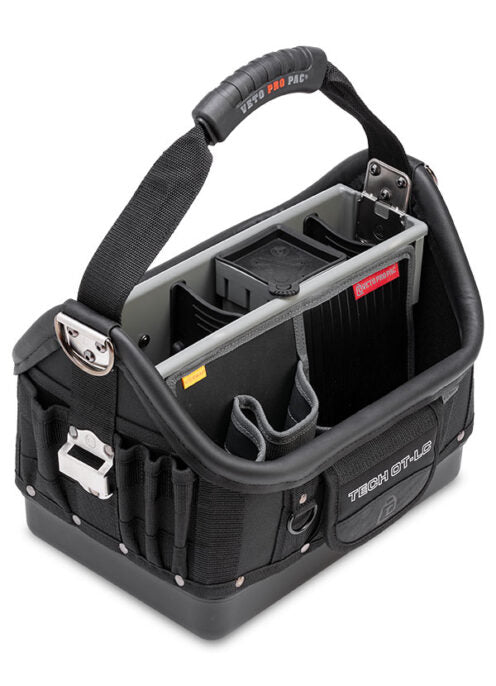 AX3677 Veto Pro Pac TECH OT-LC BLACKOUT Large Open Tote Technician Tool Bag