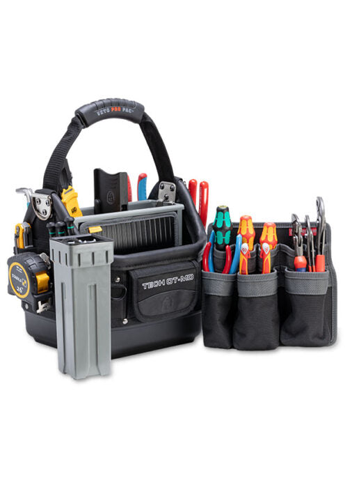 AX3691 Veto Pro Pac TECH OT-MD BLACKOUT Compact Open Tote Tool Bag