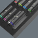 Wera 150115 11pc 9725 Foam insert Zyklop C 1/2" Impaktor Deep Socket Set 1