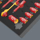 Wera 150116 28pc 9726 Foam insert 8007 B VDE Zyklop 3/8" VDE Ratchet Socket Set 1