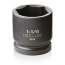 Impact Socket Supplies (ISS UK) 1/2"Dr 5/16"-1.1/2"AF Six-Point Regular Length Imperial Impact Socket