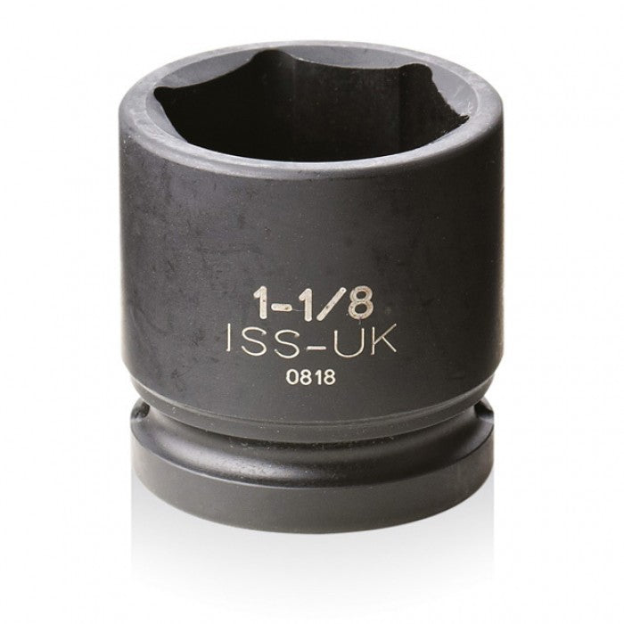 5/16"-1.1/2"AF Six-Point 1/2" Dr Regular Length Imperial Impact Socket By Impact Socket Supplies
