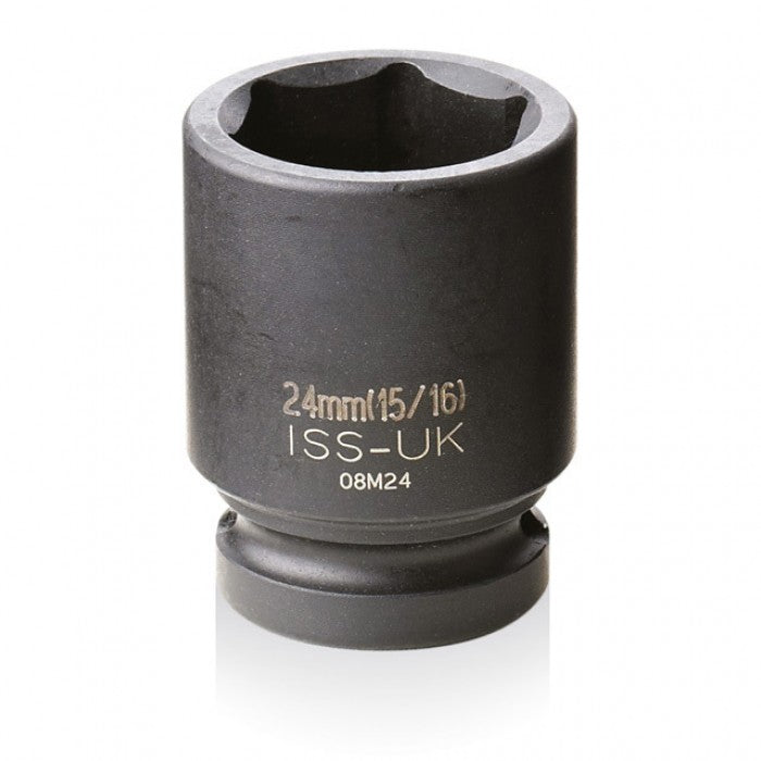 6-55mm Six-Point 1/2" Dr Regular Length Metric Impact Socket By Impact Socket Supplies