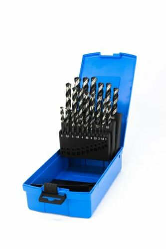 Presto 09502M25 1.0-13mm Hi-Nox HSS Drill Set For Stainless Steel